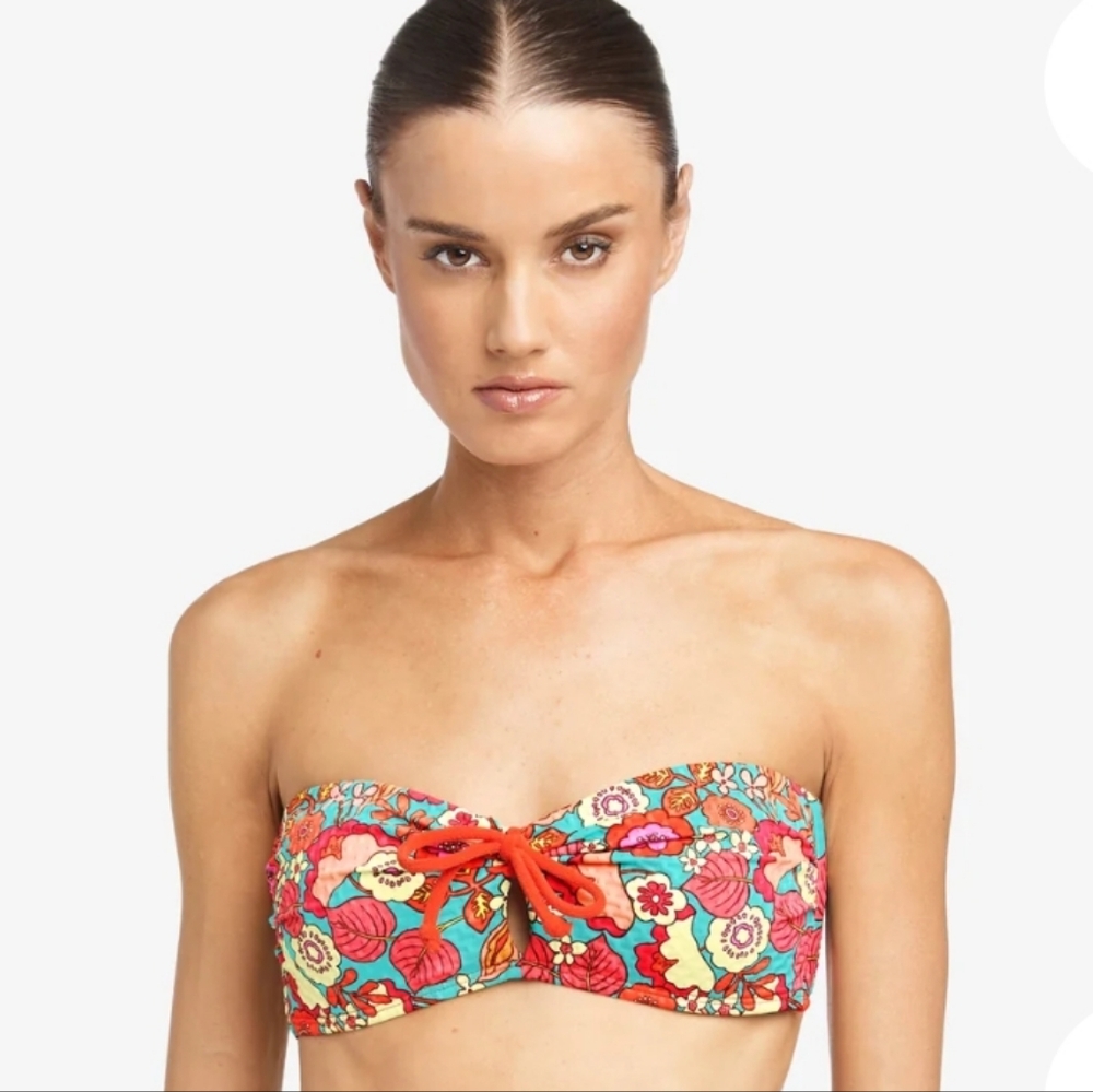 Robin Piccone Bibi Bandeau And Cheeky Bottoms - Picture 3 of 6